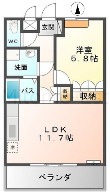 下館エリア 構造:鉄骨造