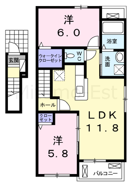 下館エリア 構造:鉄骨造
