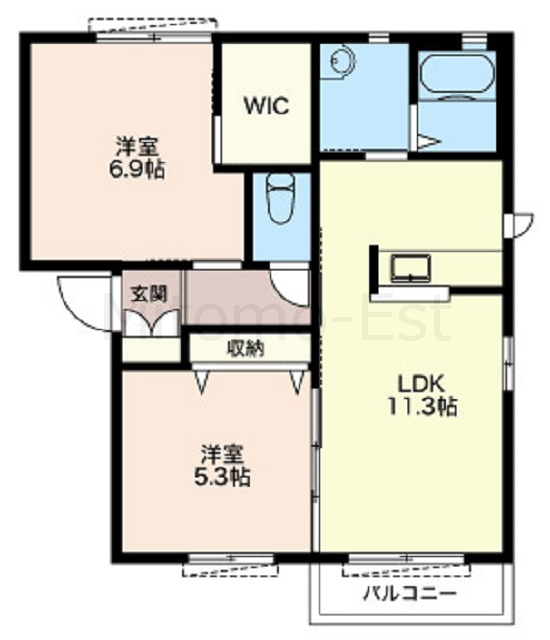 下館エリア 構造:軽量鉄骨造
