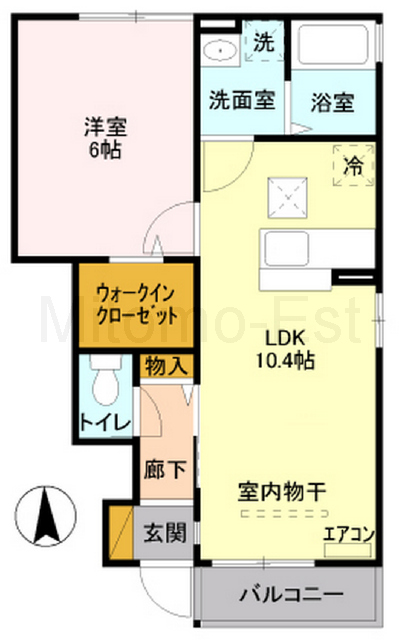 下館エリア 構造:鉄骨造
